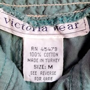 Victoria Wear cottagecore sage green midi skirt size M